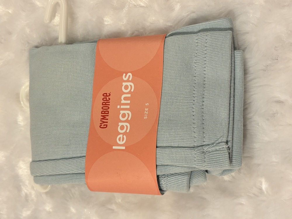 NWT Gymboree Winter Snowflake Light Blue Legging 5